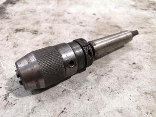 13mm Keyless Drill Chuck w/ Morse Taper No. 3 Shank