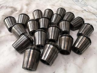 20x Assorted Milling Chuck Collets
