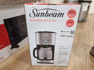 Sunbeam Stainless Drip Filter Electronic Coffee Maker