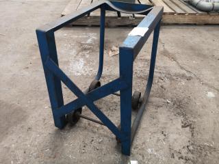 Small Steel Industrial Trolley Frame