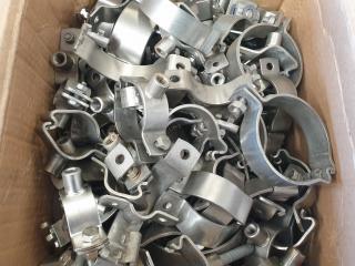 Box of Stainless Pipe Clamps