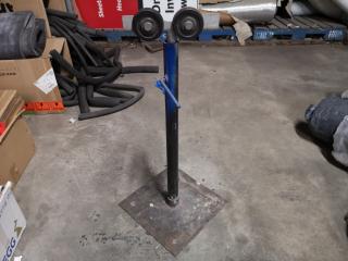 Adjustable Industrial Material Roller Stand Horse