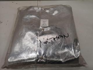 Aluminised Kevlar Smock, Size XL, for High Heat Work