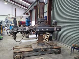 Asquith Rotating Head Radial Arm Drill 