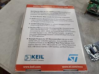 Pair of Keil Starter Kits for ST ARM Based Microcontrollers