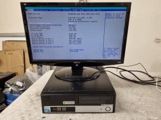 Cyclone Desktop Computer w/ Intel Core i3 & 22" Monitor