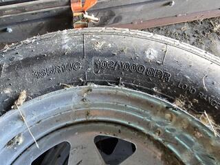 4 x Trailer Wheels