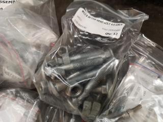 Large Assorted Lot of Fastening Hardware, Bolts, Nuts, Washers & More