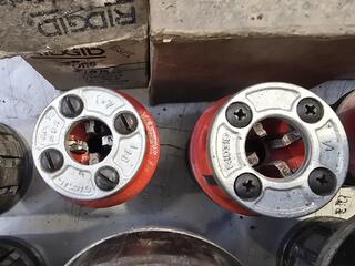 Lot of Pipe Threading Dies 