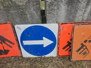 Assorted Road And Traffic Signs