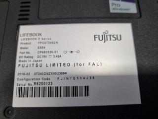 Fujitsu Lifebook E554 Laptop Computer, Bios password locked