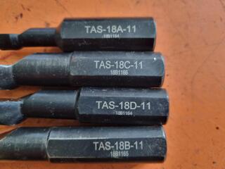 4x Short Shank Indexable Lathe Boring Bars