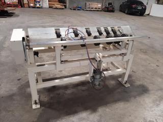 Custom Made Roller Unload Table