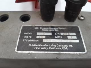 Guiette MK I Tiedown Warning System Receptacle Box