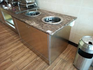 Stainless Steel Plate Warmer Cabinet