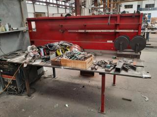 Heavy Duty Steel Workbench