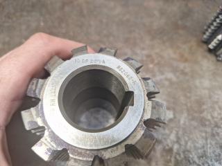 4 x Gear Hobber Cutters