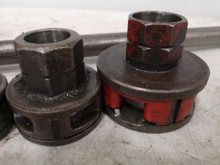 Ridgid Pipe Threader w/ 5x Threading Inserts