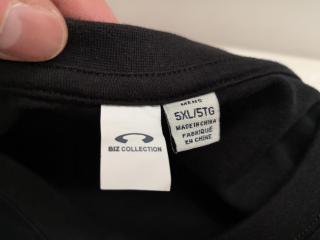 Martin Jetpack branded Biz Collection Men's T-Shirt, Size 5XL