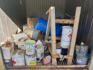 Large Portable Dangerous Goods Shed and Contents