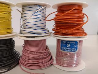 10x Spools of Alpha 20AWG Hook Up Electronics Wire