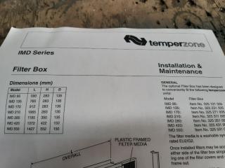 Temperzone IMD135 Series Aluminum Filter Box