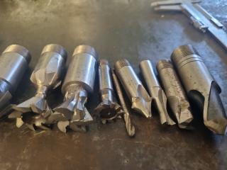 Large Lot of Milling Machine Tooling 