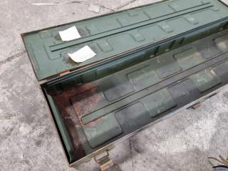 Vintage WWIi 3.7-inch HE Shell Case