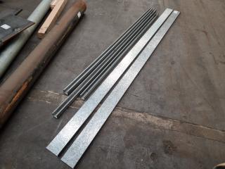 Assorted Lengths of Galvinised Steel