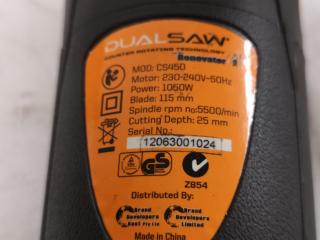 DualSaw 115mm Multi Purpose Saw w/ Case