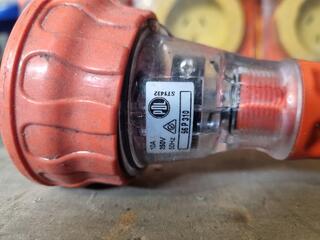 6-Plug 10A, 250V Single Phase Custom Made Power Board