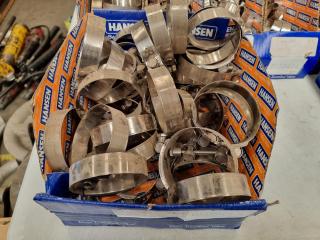 Large Assortment of Stainless Steel Hose Clips