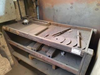 Wood Workshop Shelving Unit