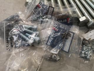 Assorted Bolts, Nuts, Washers, Screws & More