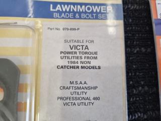 8x Replacement Mower Blade Sets for Victa Lawnmowers