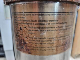 Evak Single Phase Sewage Pump 50EW