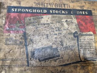 Vintage Stronghold Stocks & Dies Set