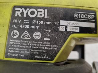 Ryobi Cordless 18V Drill w/ Circular Saw & Battery