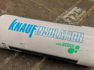 Knauf Faced Duct Wrap Insulation Roll, New