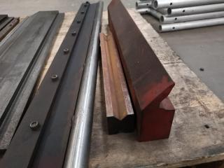 Assorted Industrial Metal Folder Components