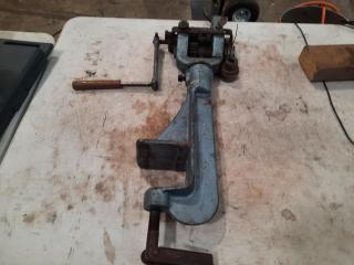 Vintage Bench Mounting Swaging Jenny