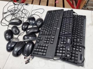 Assorted Keyboards & Mice