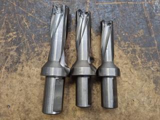 3x Indexable Drills