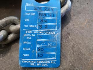 Pacific Hoists 3.2T Lever Chain Block