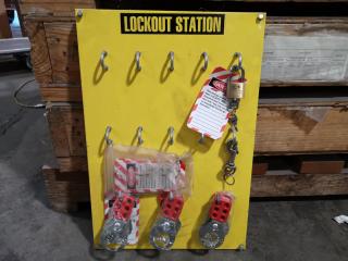Workshop Machine Lockout Station