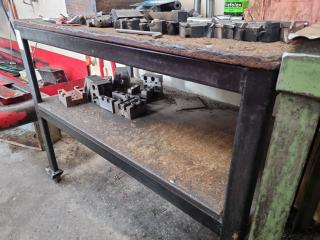 Steel Mobile.Workshop Table