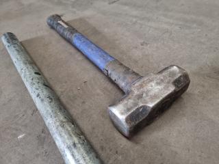 3 Various Size Sledge Hammers