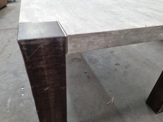 Contemporary Dinning Table, needs some restoration