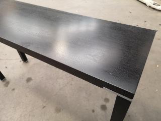 Contemporary Hall Table in Black