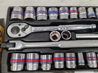 Assorted Socket Sets, Loose Sockets, Wrenches, & More